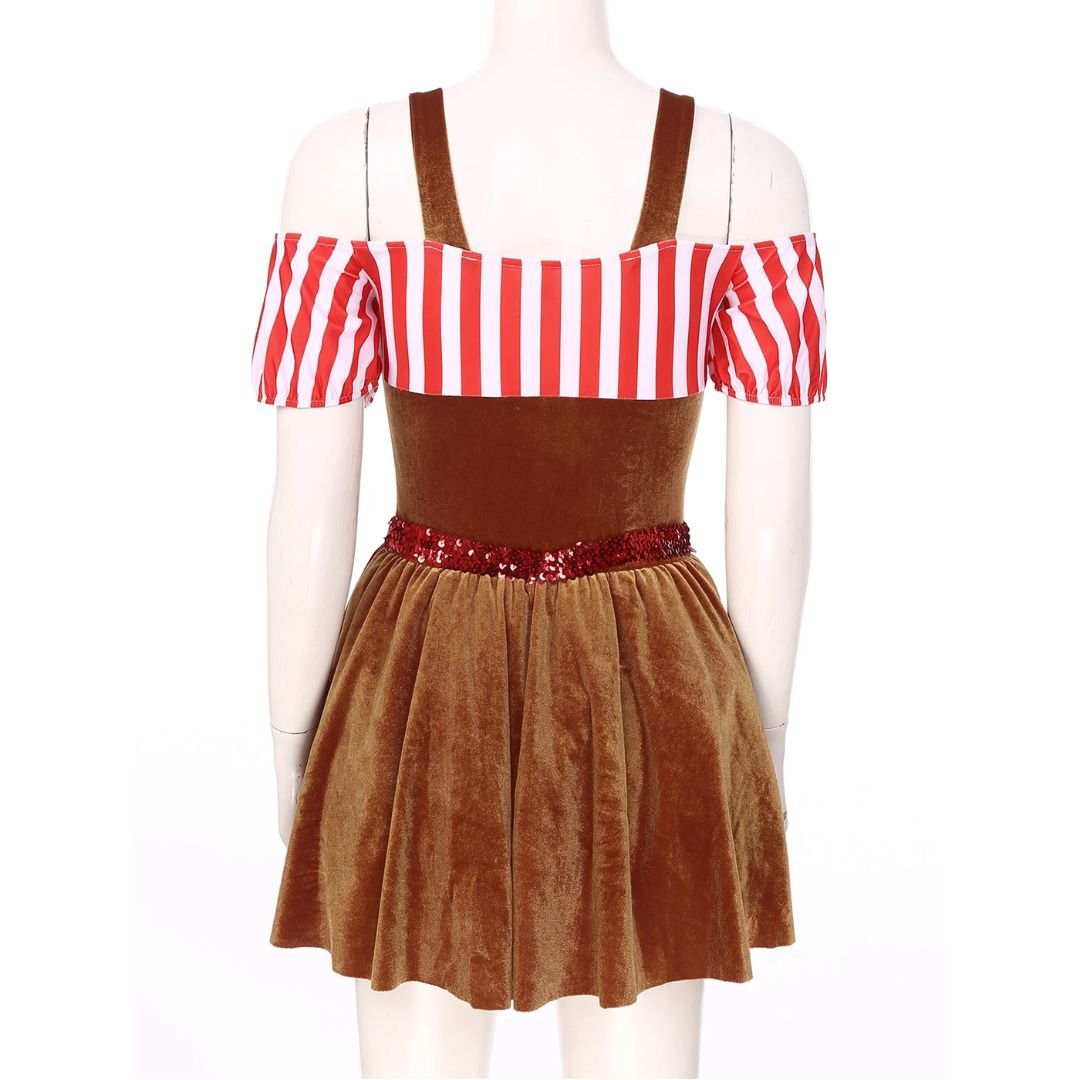 Bavarian Dirndl Dress - Oktoberfest & Halloween Fancy Dress Costume - Nalani - Fashion Clothing and Decor