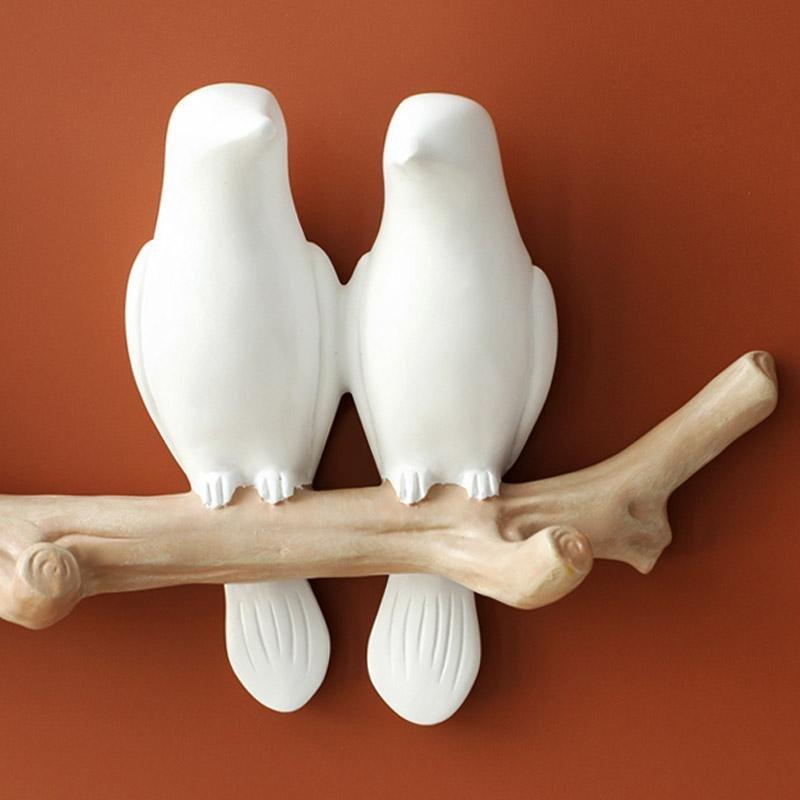 Beautiful Birds Wall Hook for Playful Home Decor - Nalani - UK Fashion Clothing and Decor