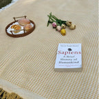 Boho Picnic Blanket With Tassels For Outdoor Picnics - Nalani - UK Fashion Clothing and Decor