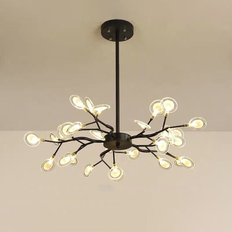 Branched Firefly Chandelier LED Pendant Light Modern Acrylic - Nalani - UK Fashion Clothing and Decor