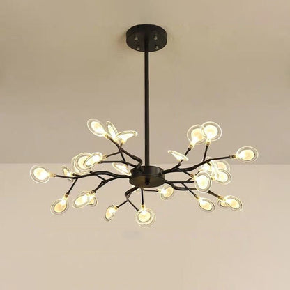 Branched Firefly Chandelier LED Pendant Light Modern Acrylic - Nalani - UK Fashion Clothing and Decor