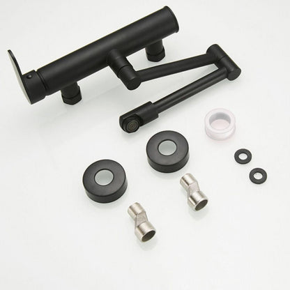 Brass Wall Mounted Pot Filler Faucet With Single Lever - Nalani - UK Fashion Clothing and Decor