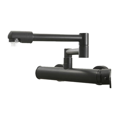 Brass Wall Mounted Pot Filler Faucet With Single Lever - Nalani - UK Fashion Clothing and Decor