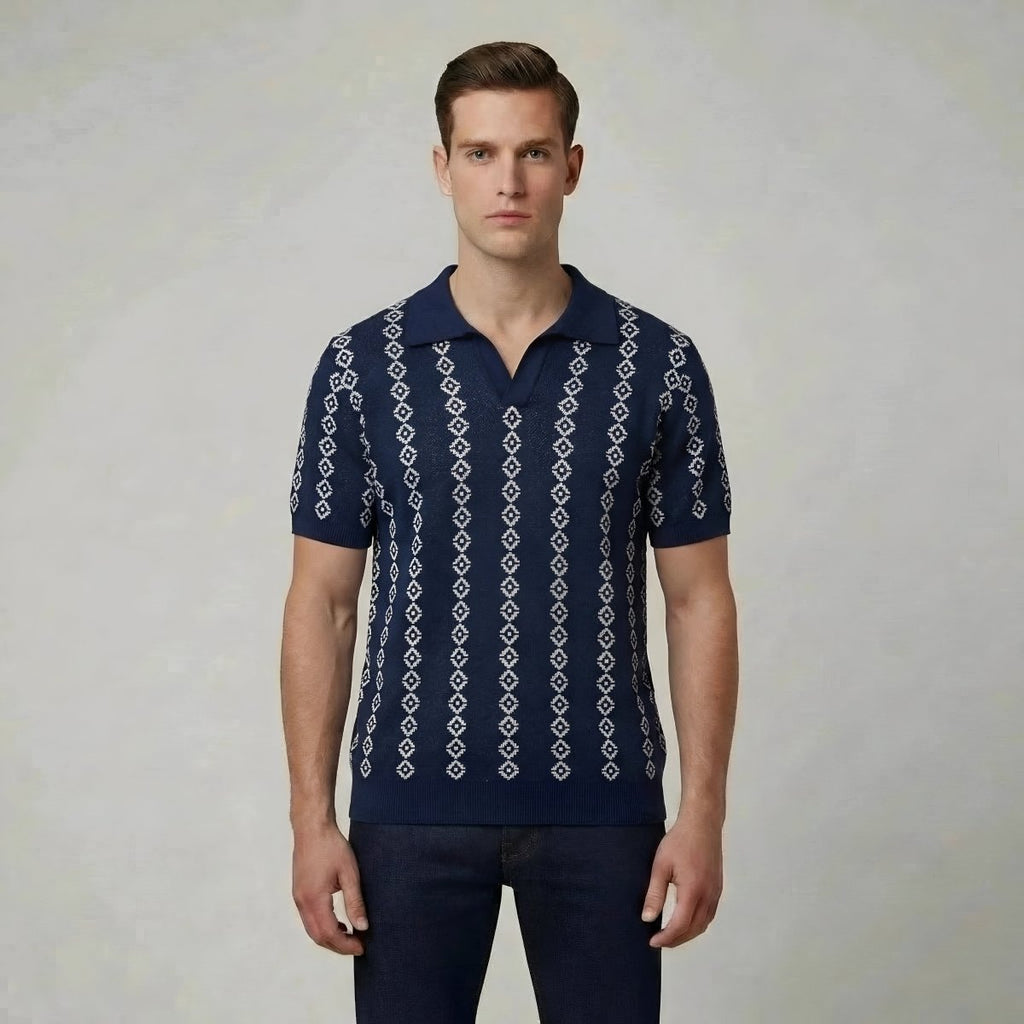Breathable Polo Shirt For Men Short Sleeve Summer - Nalani - UK and AUS Fashion Clothing and Decor