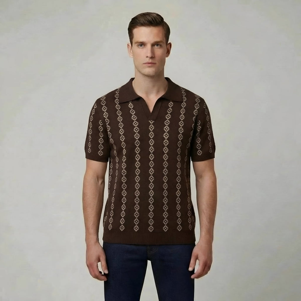 Breathable Polo Shirt For Men Short Sleeve Summer - Nalani - UK and AUS Fashion Clothing and Decor