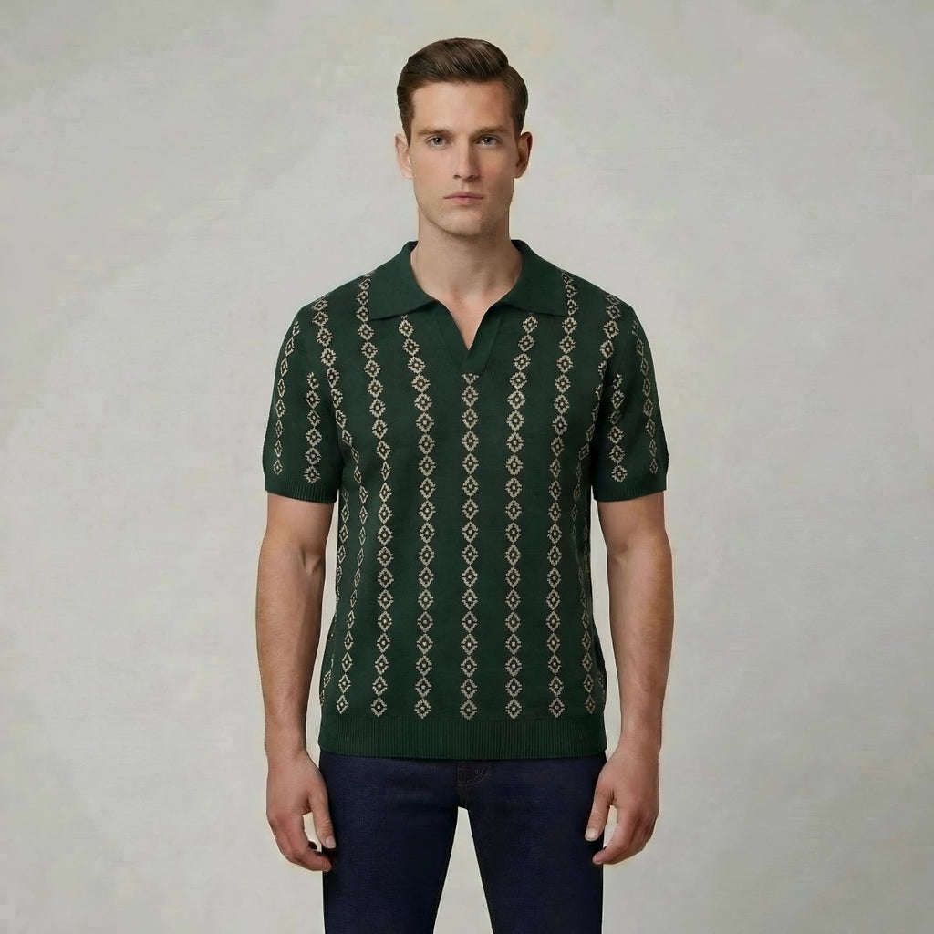 Breathable Polo Shirt For Men Short Sleeve Summer - Nalani - UK and AUS Fashion Clothing and Decor