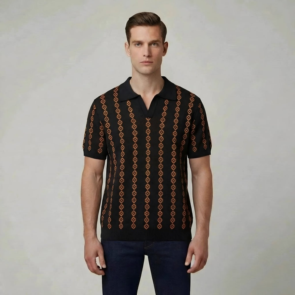 Breathable Polo Shirt For Men Short Sleeve Summer - Nalani - UK and AUS Fashion Clothing and Decor