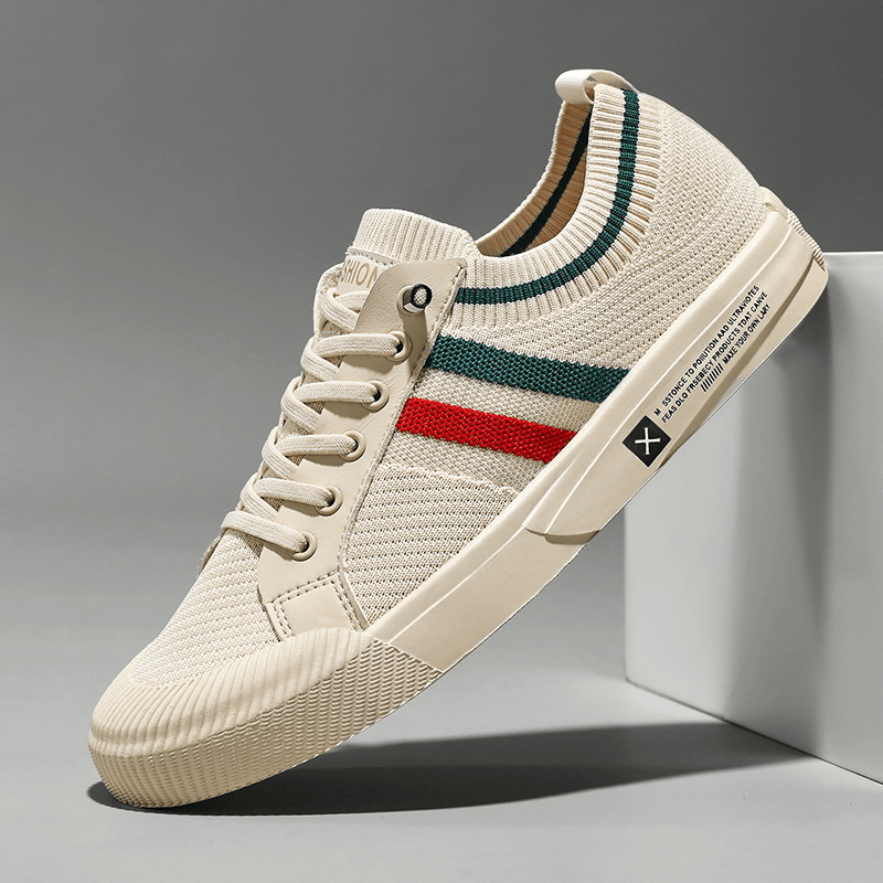Brenzo Italiana Sneakers Breathable Mesh Upper Cushioned Rubber Sole - Nalani - Fashion Clothing and Decor
