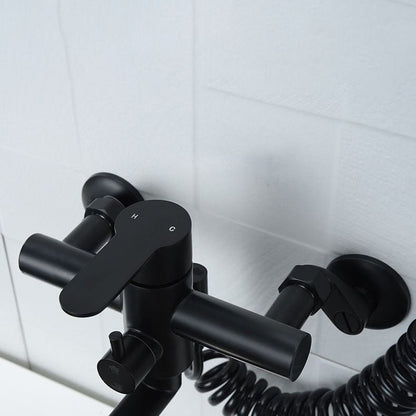 Bridge Style Kitchen Faucet Stainless Steel Swivel Spout - Nalani - UK Fashion Clothing and Decor