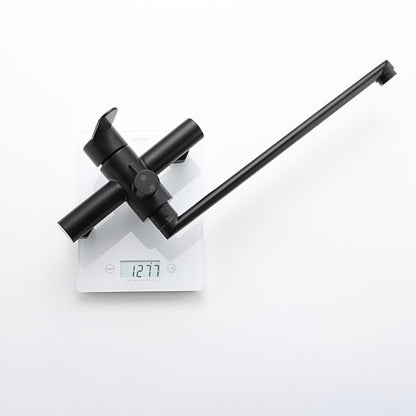 Bridge Style Kitchen Faucet Stainless Steel Swivel Spout - Nalani - UK Fashion Clothing and Decor