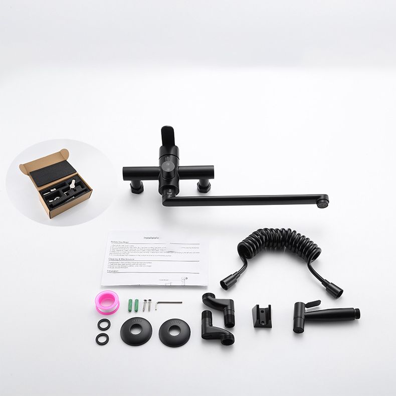 Bridge Style Kitchen Faucet Stainless Steel Swivel Spout - Nalani - UK Fashion Clothing and Decor