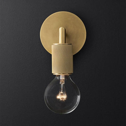 Bronze Armed Wall Sconce Modern Glass Shade Wall Lamp - Nalani - UK Fashion Clothing and Decor