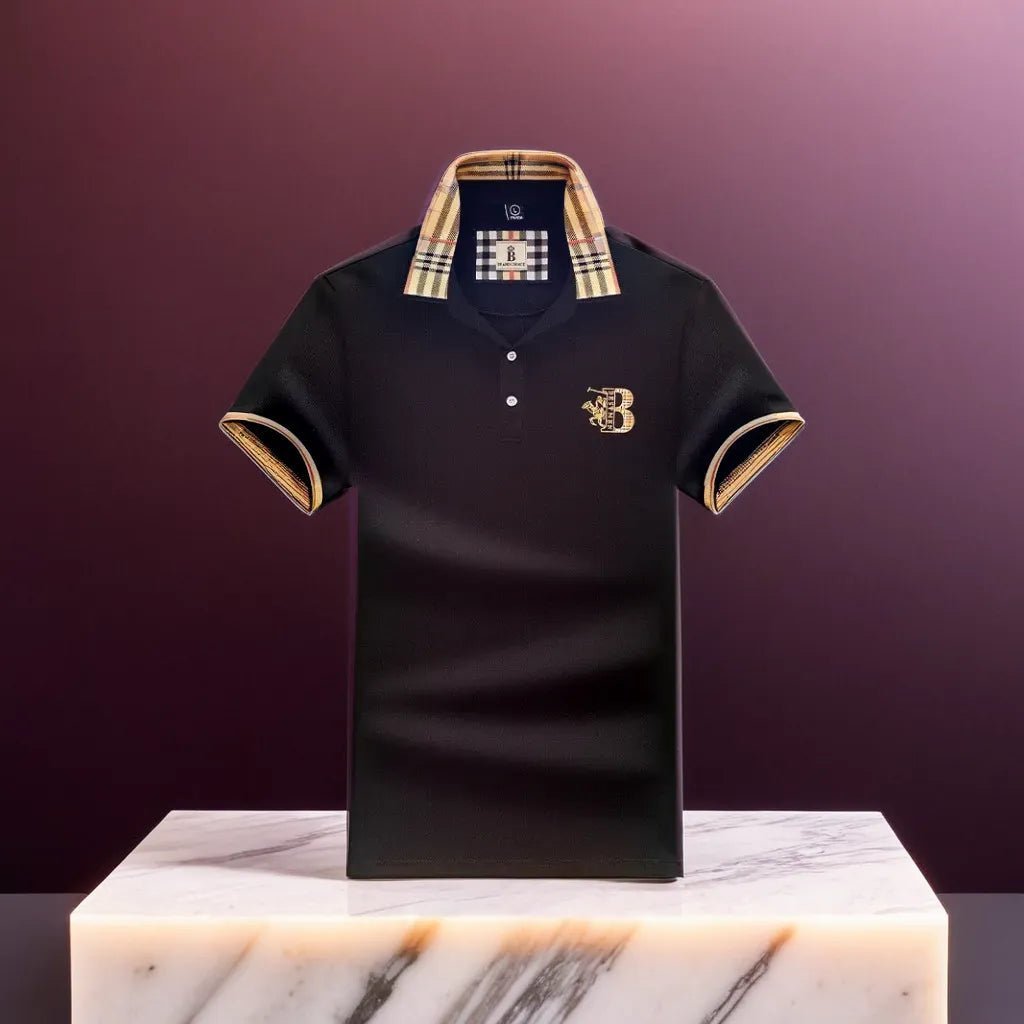 Brooks Polo | Classic Cotton Polo Shirt With Egyptian Cotton Comfort - Nalani - Fashion Clothing and Decor