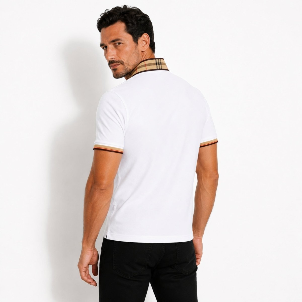Brooks Polo | Classic Cotton Polo Shirt With Egyptian Cotton Comfort - Nalani - Fashion Clothing and Decor