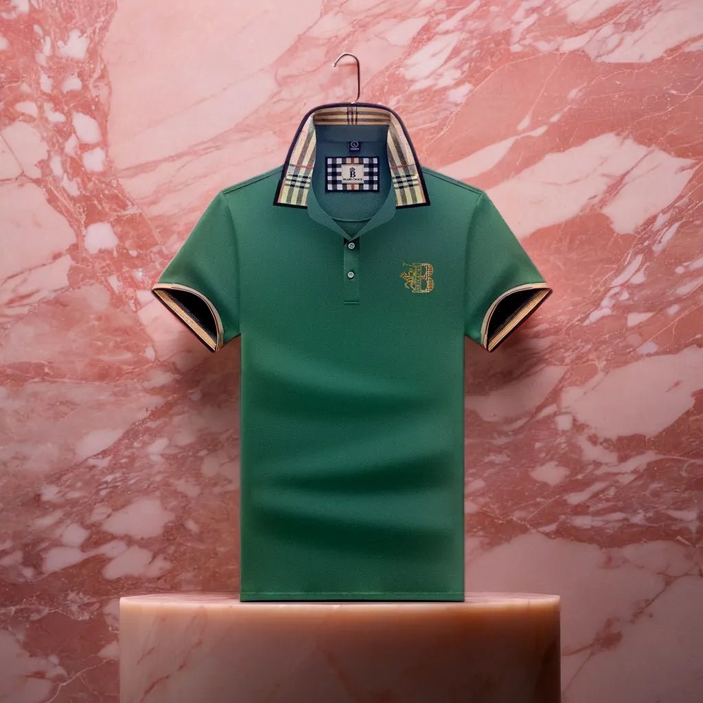 Brooks Polo | Classic Cotton Polo Shirt With Egyptian Cotton Comfort - Nalani - Fashion Clothing and Decor