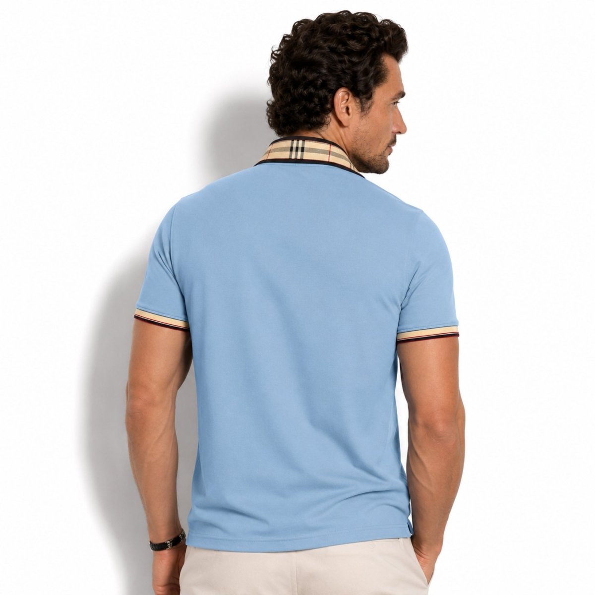 Brooks Polo | Classic Cotton Polo Shirt With Egyptian Cotton Comfort - Nalani - Fashion Clothing and Decor