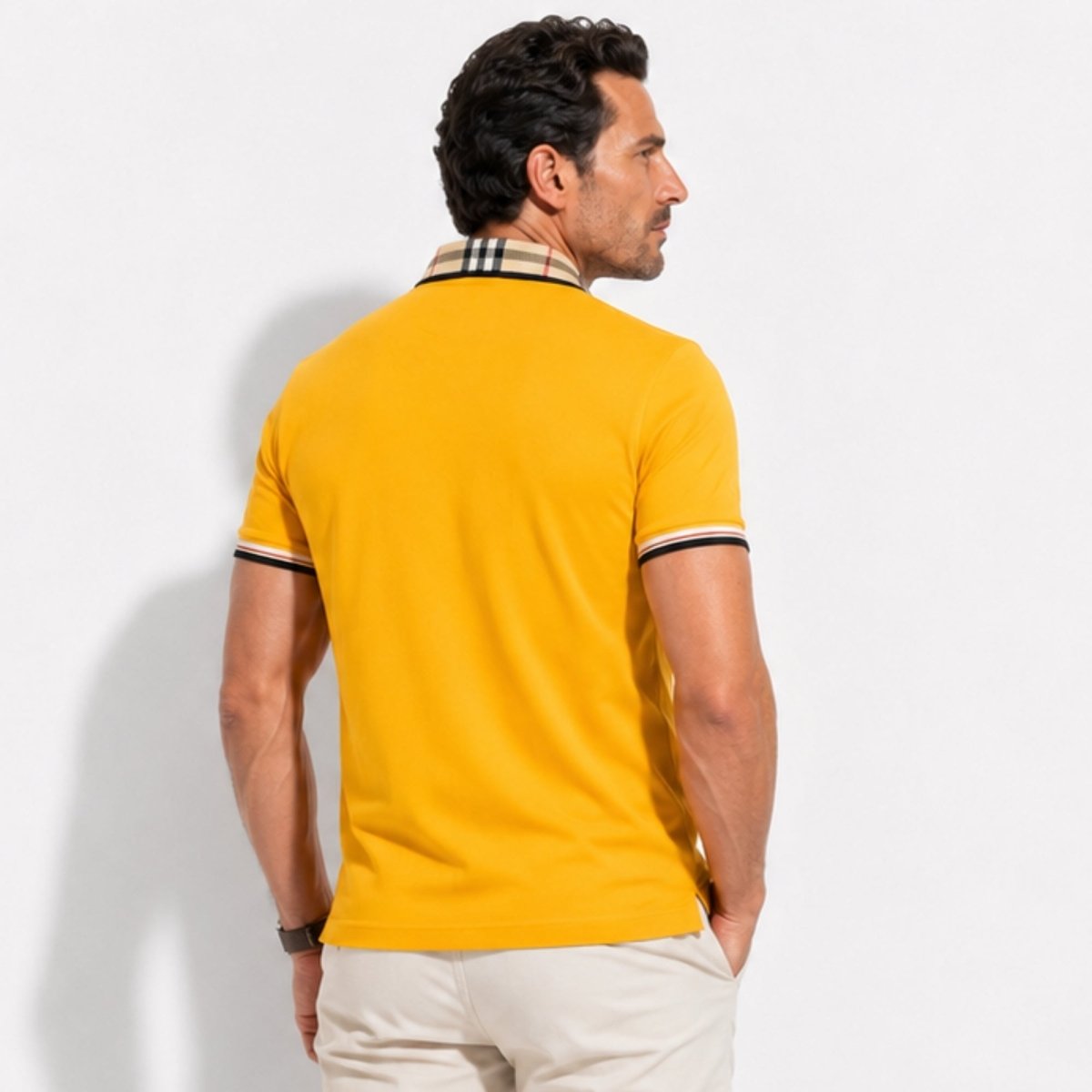 Brooks Polo | Classic Cotton Polo Shirt With Egyptian Cotton Comfort - Nalani - Fashion Clothing and Decor