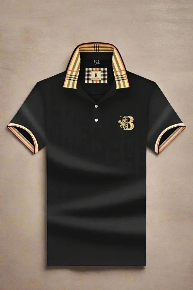 Brooks Polo | Classic Cotton Polo Shirt With Egyptian Cotton Comfort - Nalani - Fashion Clothing and Decor