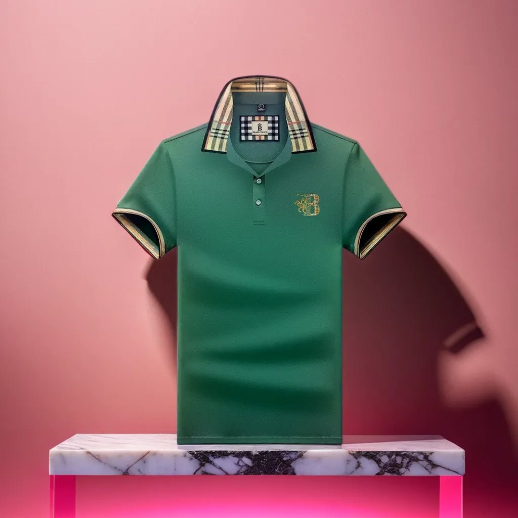 Brooks Polo | Classic Cotton Polo Shirt With Egyptian Cotton Comfort - Nalani - Fashion Clothing and Decor