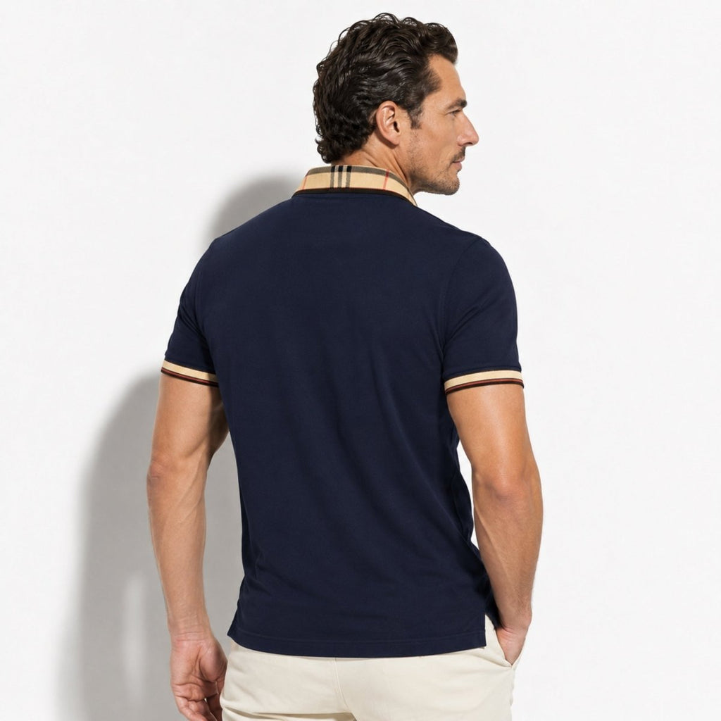Brooks Polo | Classic Cotton Polo Shirt With Egyptian Cotton Comfort - Nalani - Fashion Clothing and Decor