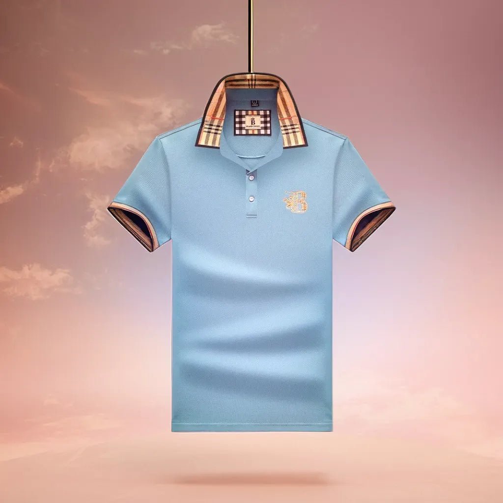 Brooks Polo | Classic Cotton Polo Shirt With Egyptian Cotton Comfort - Nalani - Fashion Clothing and Decor