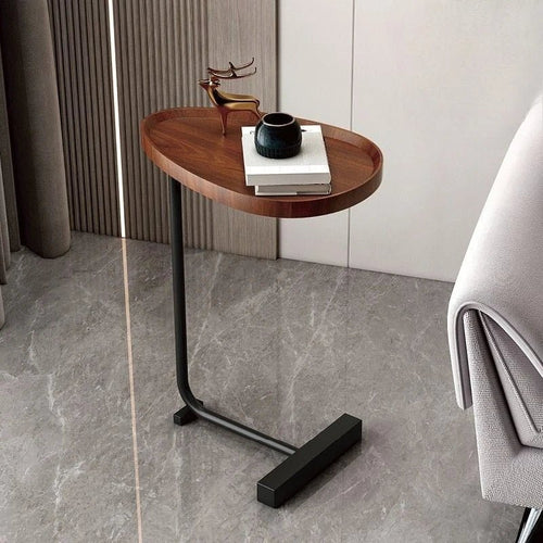 C Shaped Mobile Side Table For Sofa Or Bed In Small Spaces - Nalani - UK Fashion Clothing and Decor