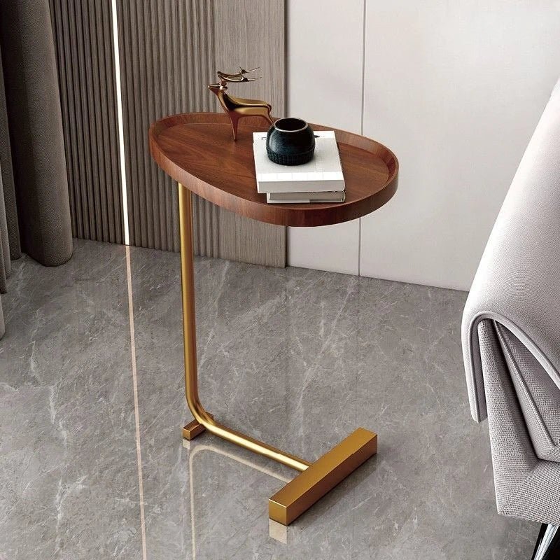 C Shaped Mobile Side Table For Sofa Or Bed In Small Spaces - Nalani - UK Fashion Clothing and Decor
