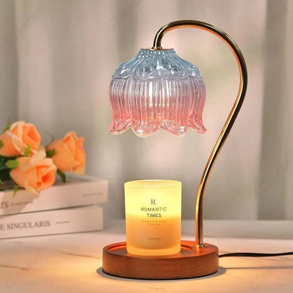 Candle Warmer Lamp With Dimmer And Timer For Home Decor - Nalani - UK Fashion Clothing and Decor