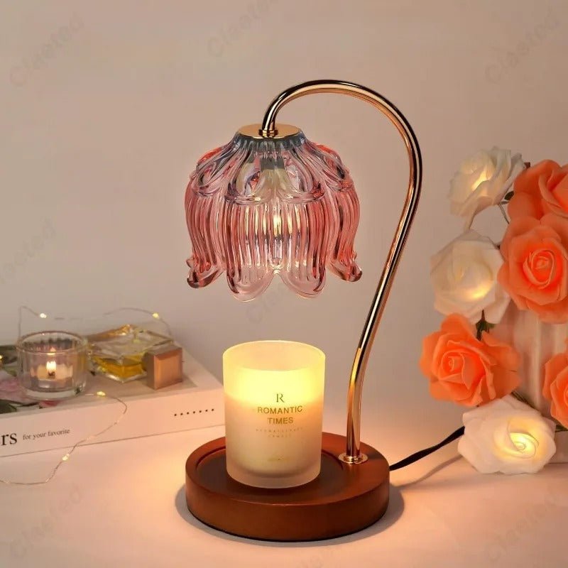 Candle Warmer Lamp With Dimmer And Timer For Home Decor - Nalani - UK Fashion Clothing and Decor