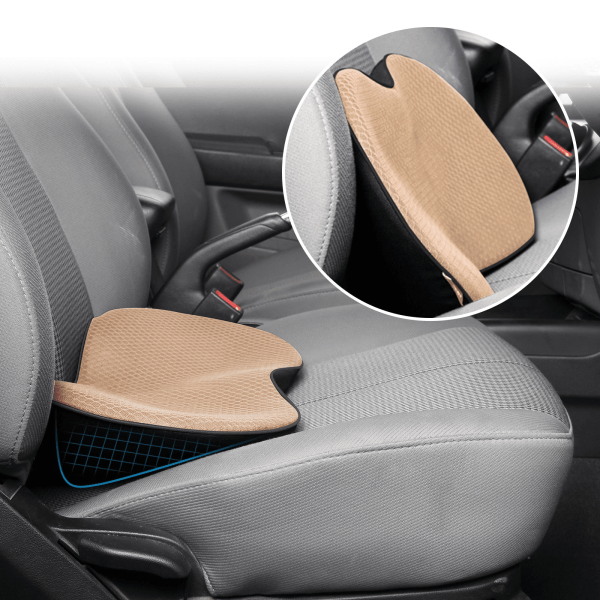 Car Booster Seat Cushion for Adults Elevates Height and Comfort - Nalani - UK Fashion Clothing and Decor