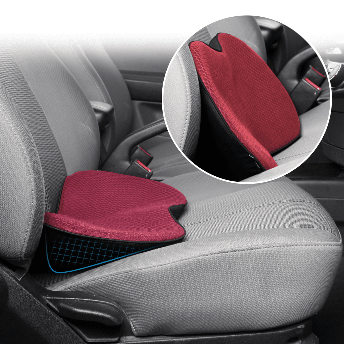 Car Booster Seat Cushion for Adults Elevates Height and Comfort - Nalani - UK Fashion Clothing and Decor