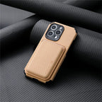 Carbon Fiber Wallet Case For Smartphone Magnetic Slim - Nalani - UK Fashion Clothing and Decor
