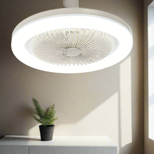 Ceiling Fan With Light Fits Any Lamp Fitting With Remote - Nalani - UK Fashion Clothing and Decor