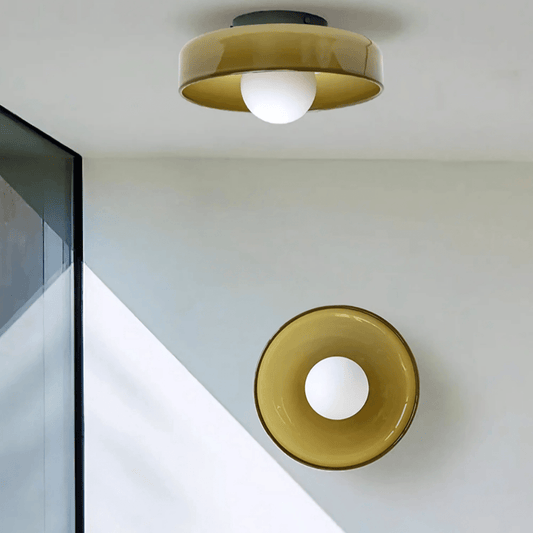 Circular Ceiling And Wall Light With Four Color Options - Nalani - UK Fashion Clothing and Decor