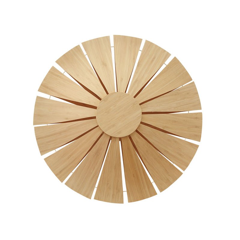 Circular Wood Veneer Wall Sconce Modern Living Room Light - Nalani - UK Fashion Clothing and Decor