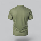 Collarless Polo Shirt Mens Timeless Old Money Style - Nalani - UK Fashion Clothing and Decor