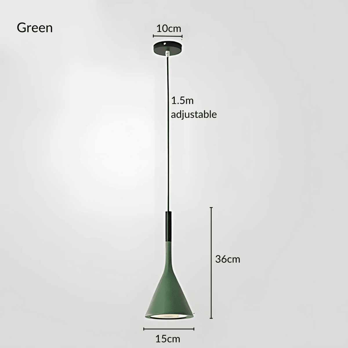 Colorful Cone Pendant Lights Warm White E27 Modern Metal - Nalani - UK Fashion Clothing and Decor