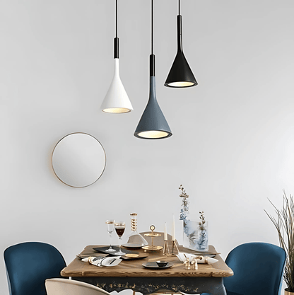 Colorful Cone Pendant Lights Warm White E27 Modern Metal - Nalani - UK Fashion Clothing and Decor