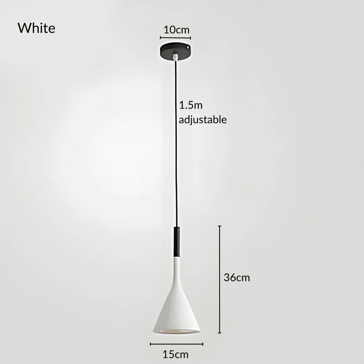 Colorful Cone Pendant Lights Warm White E27 Modern Metal - Nalani - UK Fashion Clothing and Decor