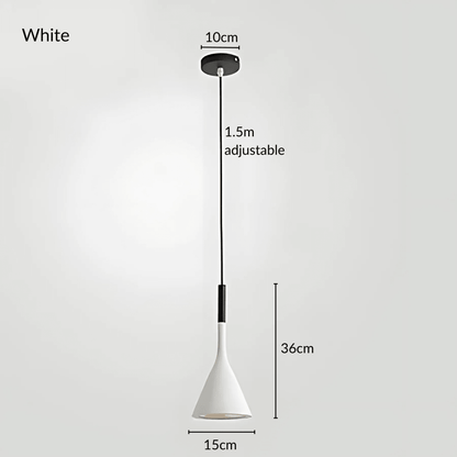 Colorful Cone Pendant Lights Warm White E27 Modern Metal - Nalani - UK Fashion Clothing and Decor