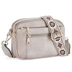 Colorful Straps Crossbody Vegan Leather Bags - Nalani - UK Fashion Clothing and Decor