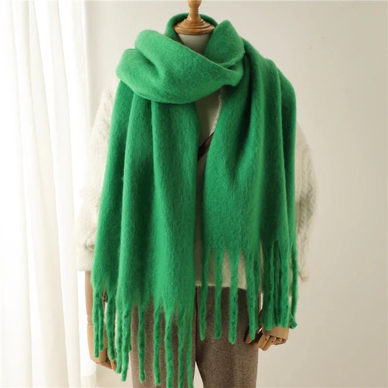 Colorful Women's Winter Scarf Cashmere Like Warm Luxury - Nalani - UK Fashion Clothing and Decor