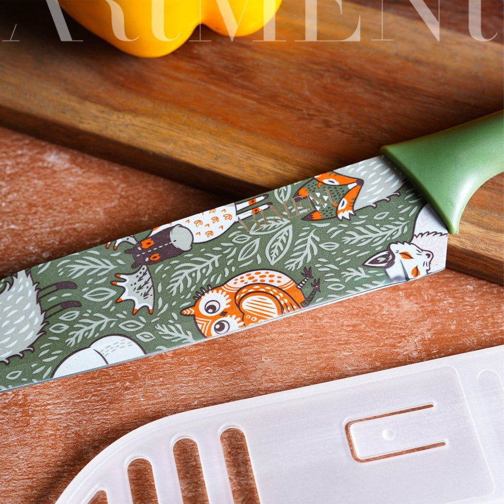 Coloured Kitchen Knife Set 7 Inch Vibrant Precision Culinary - Nalani - UK and AUS Fashion Clothing and Decor