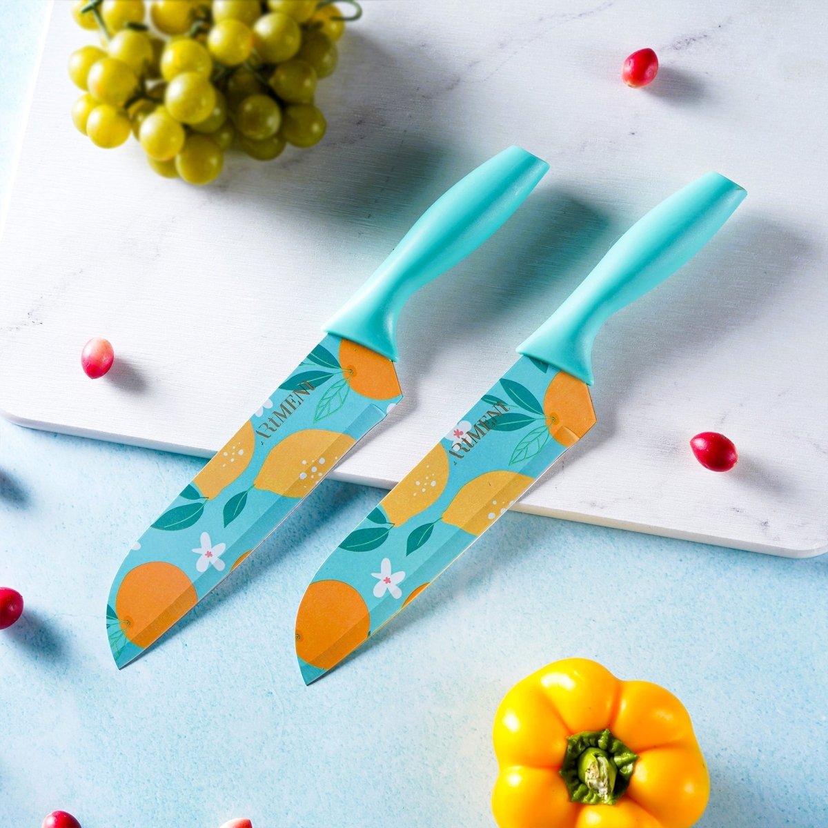 Coloured Kitchen Knife Set 7 Inch Vibrant Precision Culinary - Nalani - UK and AUS Fashion Clothing and Decor