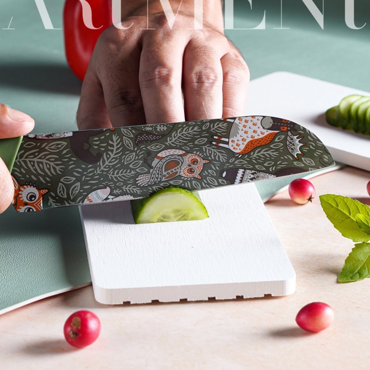 Coloured Kitchen Knife Set 7 Inch Vibrant Precision Culinary - Nalani - UK and AUS Fashion Clothing and Decor