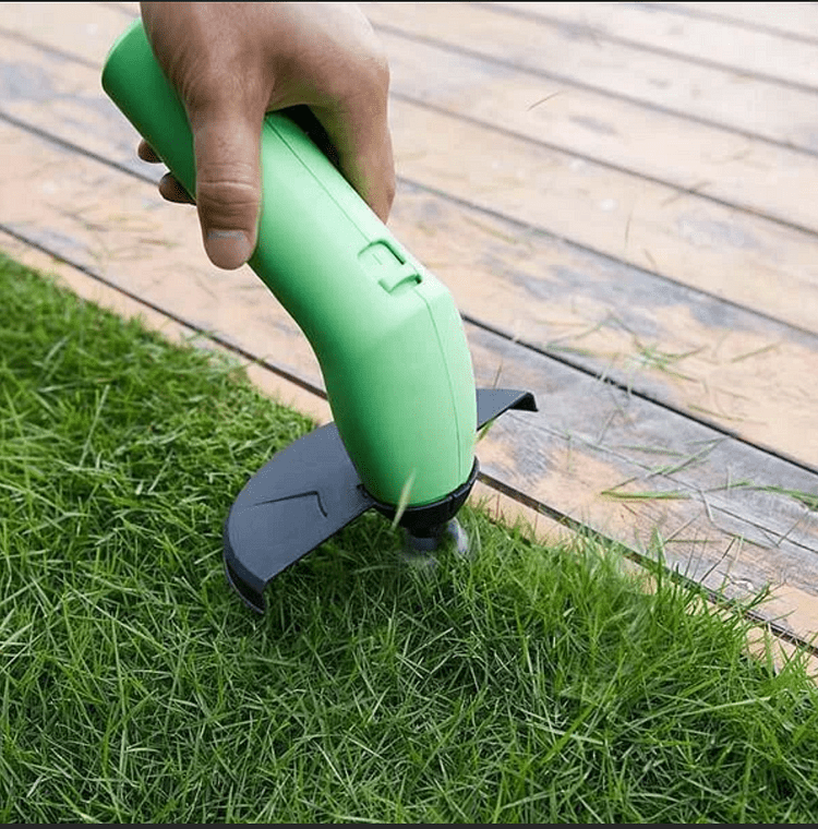 Compact Cordless Lawn Mower Cutter Battery Powered for Garden Edges - Nalani - Fashion Clothing and Decor