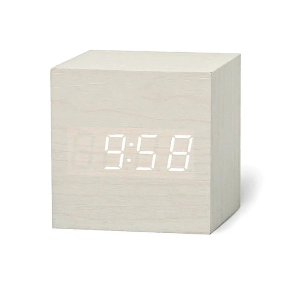 Compact LED Digital Alarm Clock With Temperature Night Mode - Nalani - UK Fashion Clothing and Decor