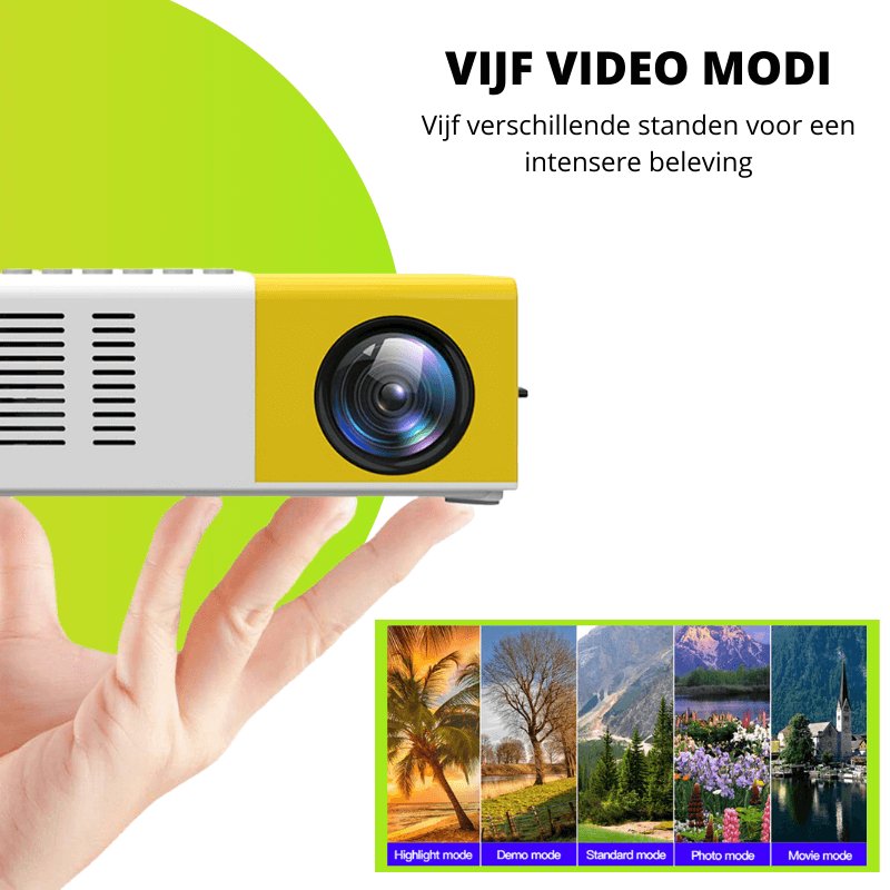 Compact Portable Projector For Home Office And Travel - Nalani - UK Fashion Clothing and Decor