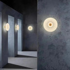 Contemporary Glass Wall Light In Three Elegant Colours - Nalani - UK Fashion Clothing and Decor