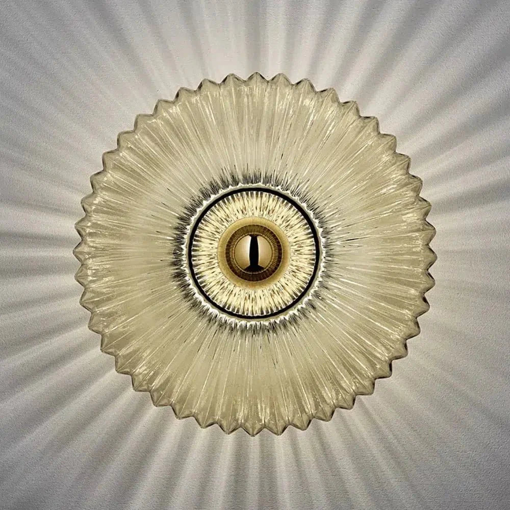 Contemporary Glass Wall Light In Three Elegant Colours - Nalani - UK Fashion Clothing and Decor